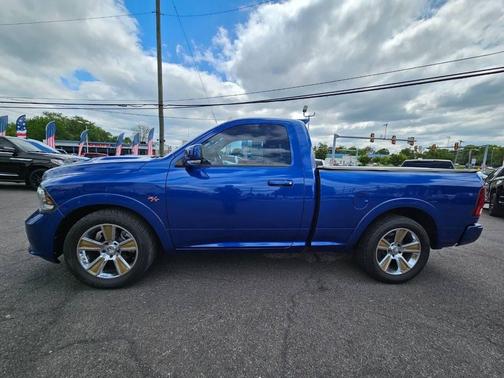 True Blue Pearl Coat 2017 RAM 1500 Sport
