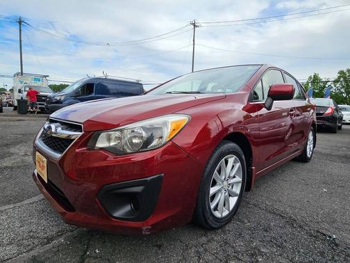 Red 2012 Subaru Impreza 2.0i Premium