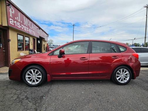 Red 2012 Subaru Impreza 2.0i Premium