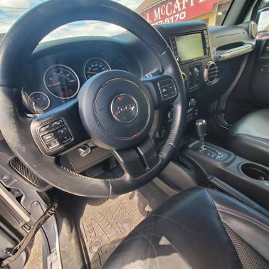 Billet Silver Metallic Clear Coat 2016 Jeep Wrangler Unlimited Sahara
