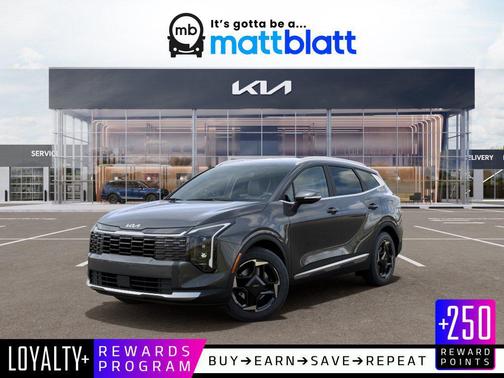Gravity Gray 2026 Kia Sportage Hybrid EX