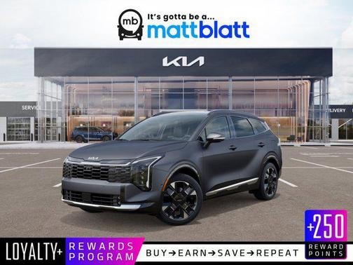 Shadow Matte Gray 2026 Kia Sportage Hybrid SX-Prestige