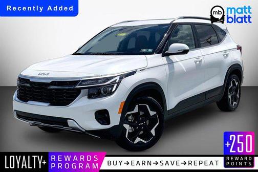 Snow White Pearl 2025 Kia Seltos EX