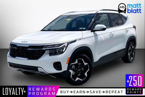 Snow White Pearl 2025 Kia Seltos EX