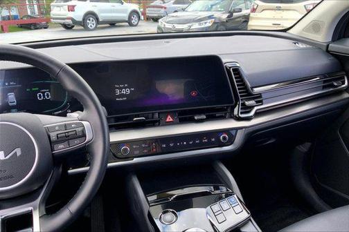 Gravity Gray 2023 Kia Sportage Hybrid EX