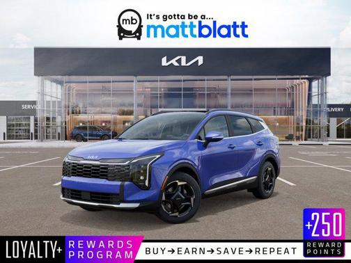 Nebular Blue 2026 Kia Sportage EX