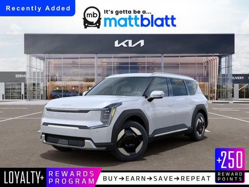 Glacial White Pearl 2026 Kia EV9 AWD
