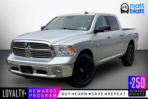Bright Silver Metallic Clearcoat 2018 RAM 1500 Big Horn
