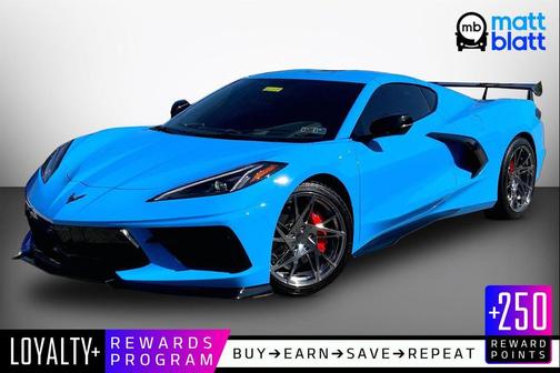 Rapid Blue 2023 Chevrolet Corvette Stingray w/2LT