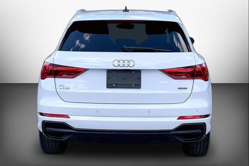Glacier White 2021 Audi Q3 45 S line Premium Plus