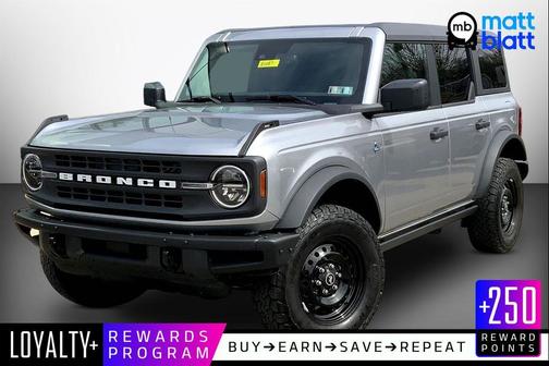 Silver Metallic 2022 Ford Bronco Black Diamond