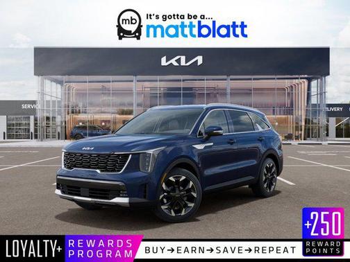 Midnight Lake Blue 2026 Kia Sorento EX