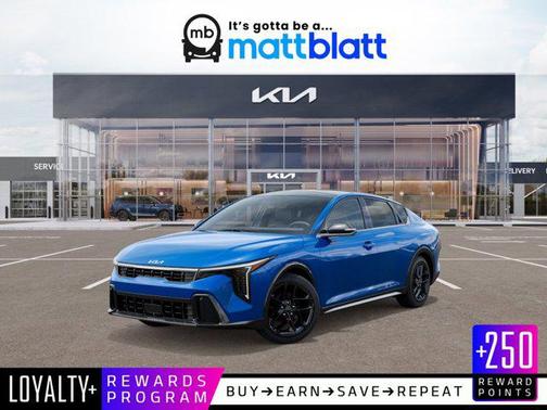Wave Blue 2026 Kia K4 GT-Line Turbo