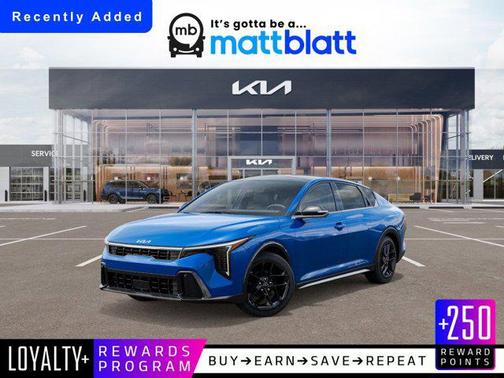 Wave Blue 2026 Kia K4 GT-Line Turbo Sedan