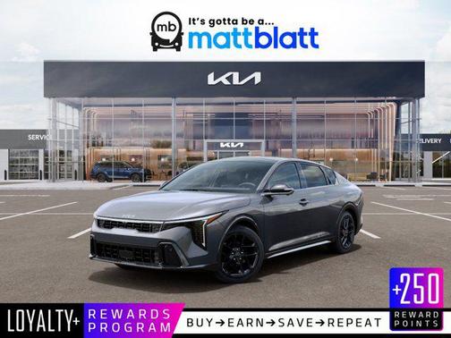 Steel Gray 2026 Kia K4 GT-Line Turbo