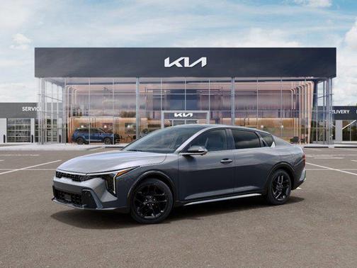 Steel Gray 2026 Kia K4 GT-Line Turbo