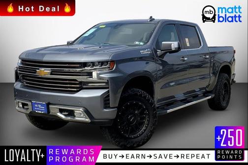 Satin Steel Metallic 2022 Chevrolet Silverado 1500 Limited High Country