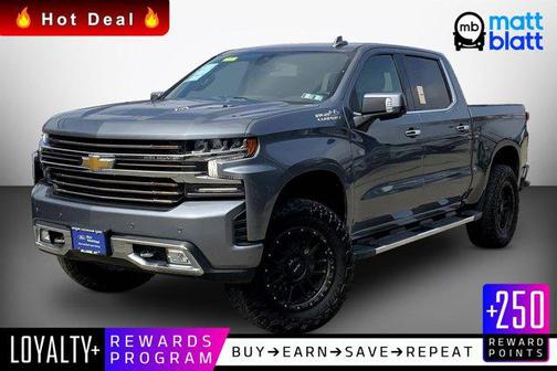 Satin Steel Metallic 2022 Chevrolet Silverado 1500 Limited High Country