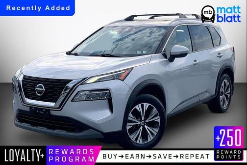 Brilliant Silver Metallic 2021 Nissan Rogue SV