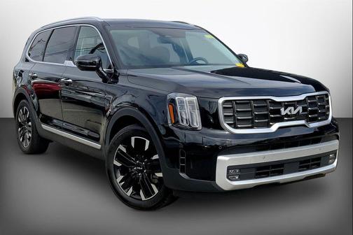 Ebony Black 2024 Kia Telluride SX Prestige