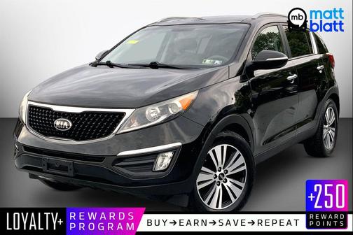 Black Cherry 2016 Kia Sportage EX
