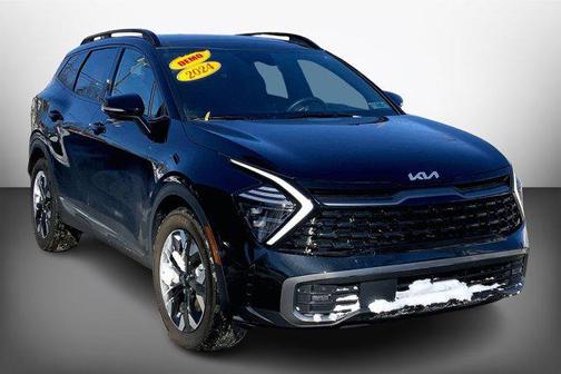 Fusion Black 2024 Kia Sportage Plug-In Hybrid X-Line Prestige