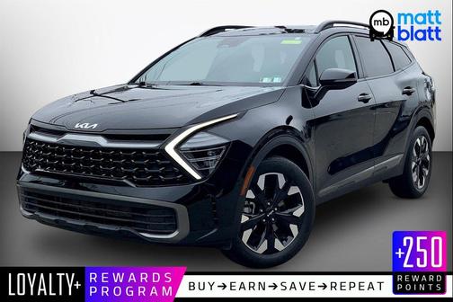 Ebony Black 2024 Kia Sportage X-Line