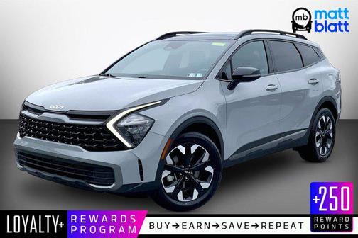 Wolf Gray 2023 Kia Sportage X-Line
