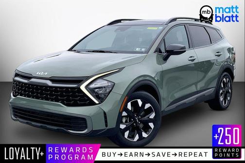 Jungle Green 2023 Kia Sportage X-Line