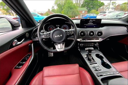 Ceramic Silver 2023 Kia Stinger GT-Line