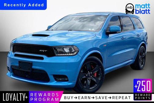 B5 Blue Pearlcoat 2018 Dodge Durango SRT