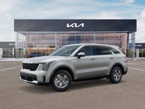 Ivory Silver 2026 Kia Sorento LX