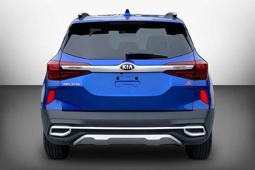 Neptune Blue 2021 Kia Seltos S