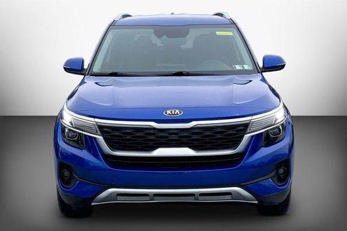 Neptune Blue 2021 Kia Seltos S