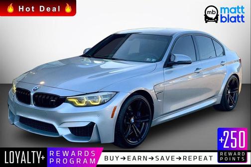 Silverstone Metallic 2018 BMW M3 Base