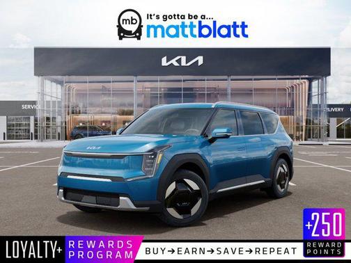 Ocean Blue 2026 Kia EV9 Wind