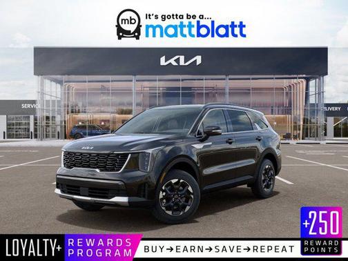 Ebony Black 2026 Kia Sorento S
