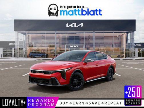 Currant Red 2026 Kia K4 GT-Line Turbo