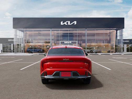 Currant Red 2026 Kia K4 GT-Line Turbo