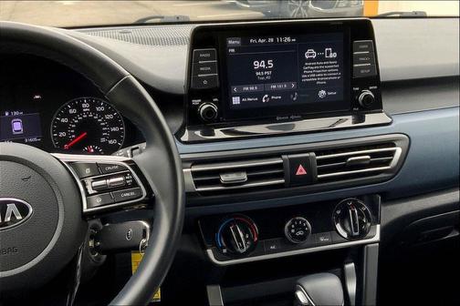 Cherry Black 2021 Kia Seltos S