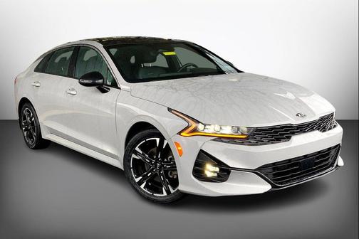 Wolf Gray 2021 Kia K5 GT-Line