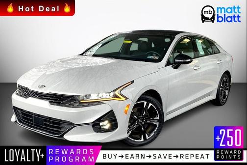 Wolf Gray 2021 Kia K5 GT-Line