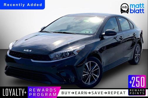 Aurora Black 2023 Kia Forte LXS