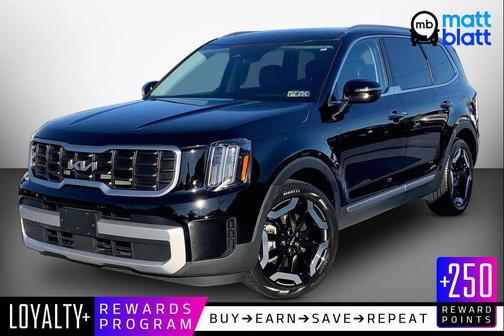 Ebony Black 2023 Kia Telluride S