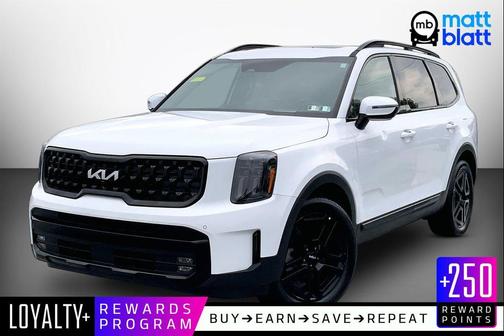 Glacial White Pearl 2024 Kia Telluride SX Prestige X-Line