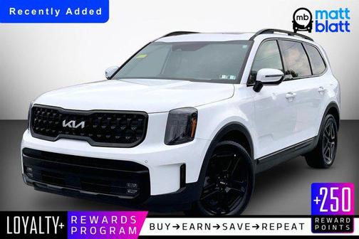 Glacial White Pearl 2024 Kia Telluride SX Prestige X-Line