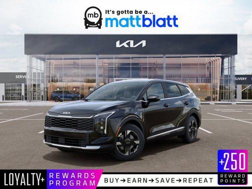 Ebony Black 2026 Kia Sportage LX
