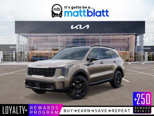 Volcanic Sand 2026 Kia Sorento Hybrid SX Prestige