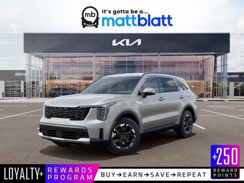 Ivory Silver 2026 Kia Sorento S