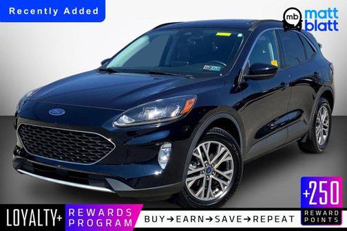 Blue Metallic 2021 Ford Escape SEL